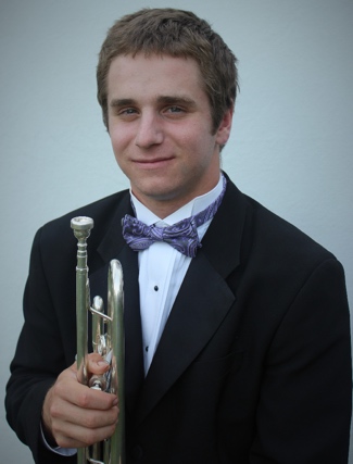 Photo of Connor Anderson, trumpet soloist